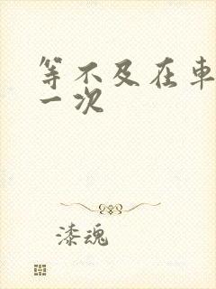 等不及在车里做一次