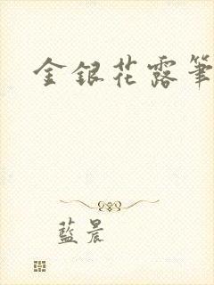 金银花露笔趣阁