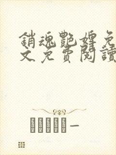 销魂艳婢免费全文免费阅读