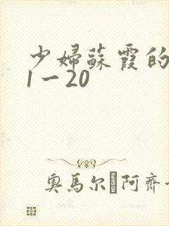 少妇苏霞的沉沦1一20