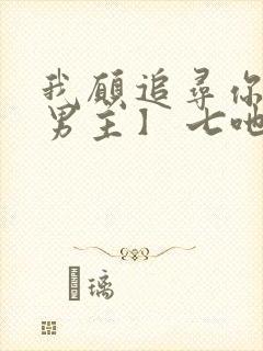 我愿追寻你【双男主】 七吔