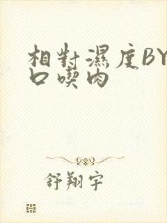 相对湿度BY大口吃肉