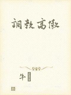 调教高傲