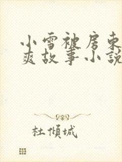 小雪被房东的好爽故事小说