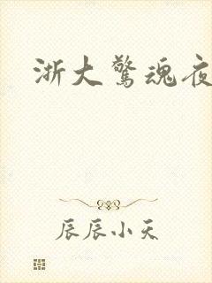 浙大惊魂夜