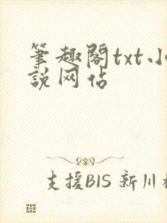 笔趣阁txt小说网站