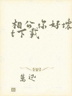 相公你好坏txt下载