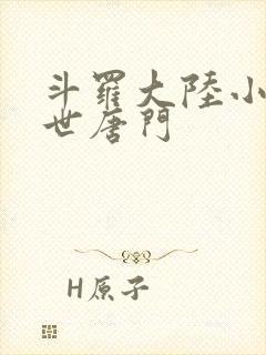 斗罗大陆小说绝世唐门