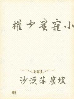 权少蜜宠小娇妻