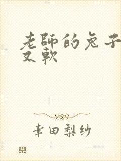 老师的兔子又大又软