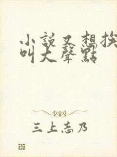 小说又想挨C了叫大声点