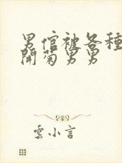 男倌被各种玉势开菊男男