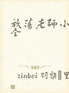 放荡老师小说大全