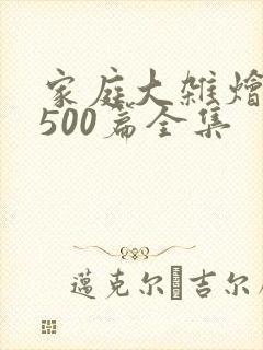 家庭大杂烩小说500篇全集