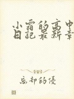 小霜的高中成长日记最新章节