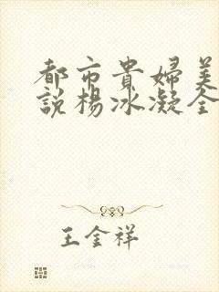 都市贵妇美腿小说杨冰凝全文阅读