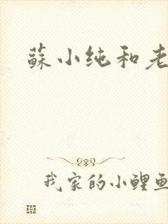 苏小纯和老苏