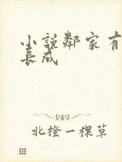 小说邻家有女初长成