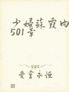 少妇苏霞肉欲第501章