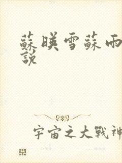 苏映雪苏雨柔小说