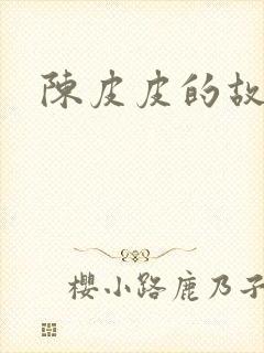 陈皮皮的故事