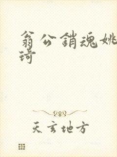 翁公销魂姚瑶琦琦