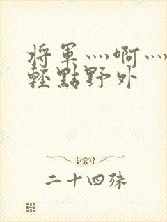 将军灬啊灬啊灬轻点野外