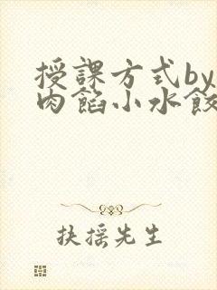 授课方式by 肉馅小水饺