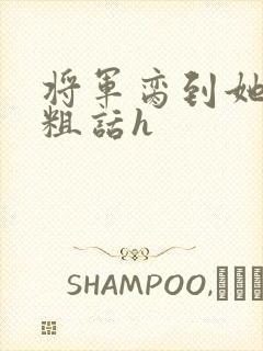 将军脔到她哭h粗话h