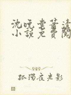 沈晚棠萧清渊的小说免费阅读