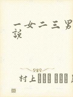 一女二三男事小说
