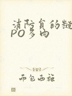 消防员的糙汉文PO多肉