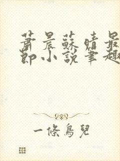 萧晨苏晴最新章节小说笔趣阁