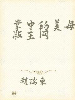 掌中的美母第一版主网