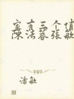 家有三个俏媳妇陈法蓉张敏