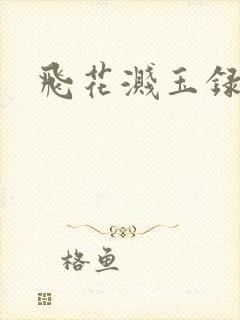 飞花溅玉录