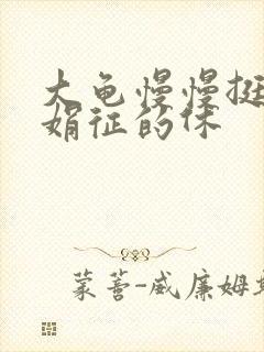 大龟慢慢挺进张娟征的休