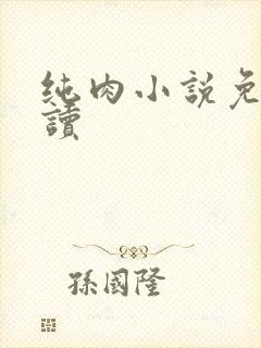 纯肉小说免费阅读