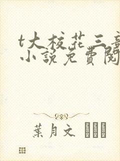 t大校花三部曲小说免费阅读全文