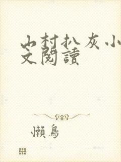 山村扒灰小说全文阅读