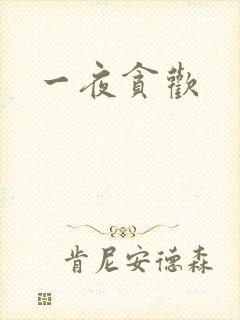 一夜贪欢