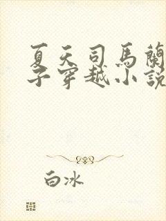 夏天司马兰九皇子穿越小说笔趣阁