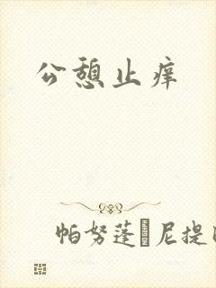 公憩止痒