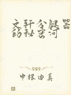 文轩分腿器河马的秘密河