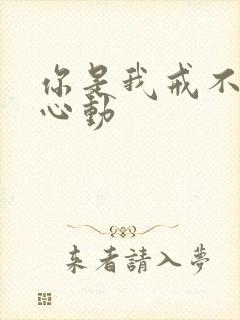 你是我戒不掉的心动