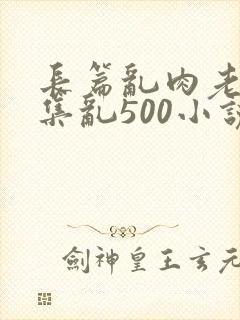 长篇乱肉老师合集乱500小说