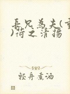 长兄为夫(重生)荷之清扬