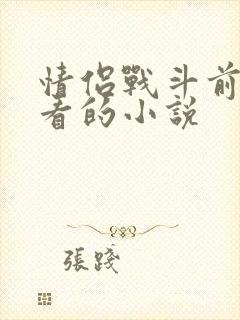 情侣战斗前适合看的小说