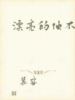 漂亮的他不说话