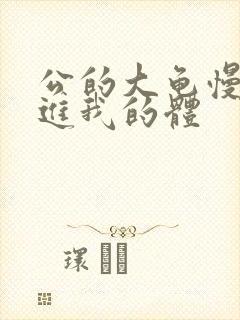 公的大龟慢慢挺进我的体